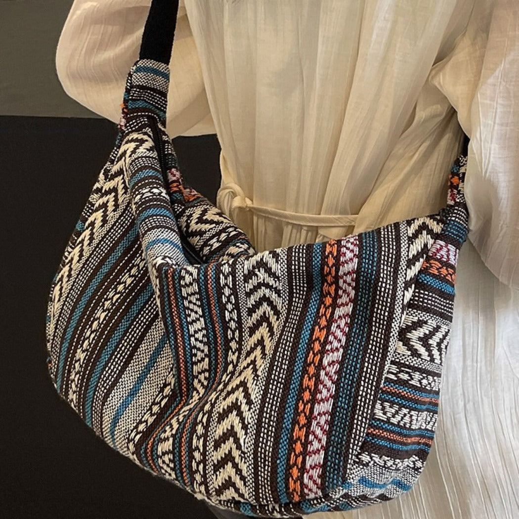 Cosbai - Boho Crossbody Hobo Bag - Spacious & Stylish