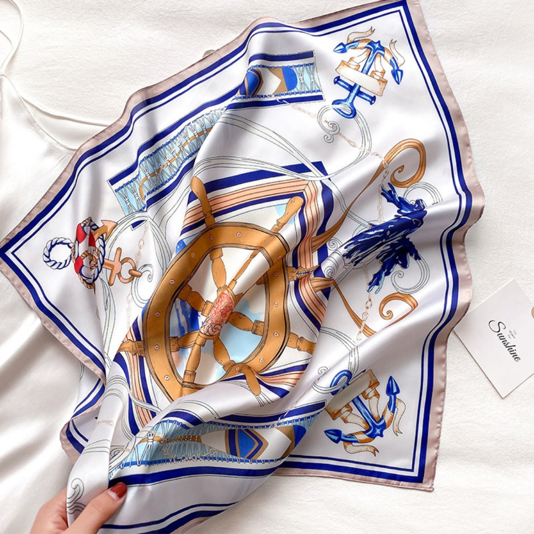 Scarvii - Nautical Series Square Scarf