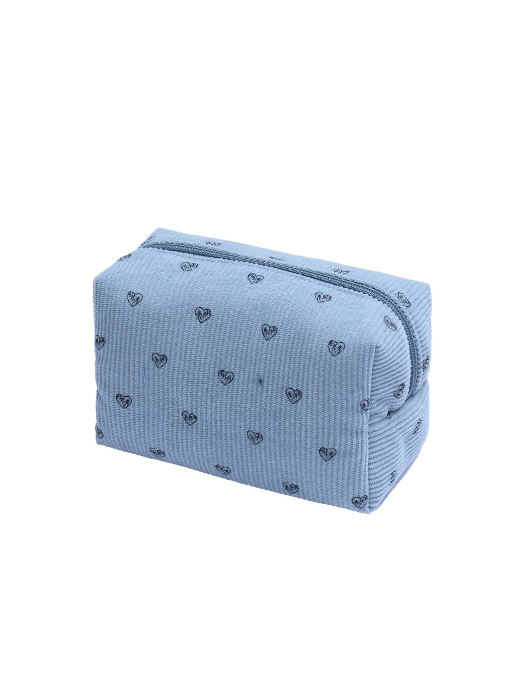 Cosbai - Soft Fabric Heart Cosmetic Bag detail view 3