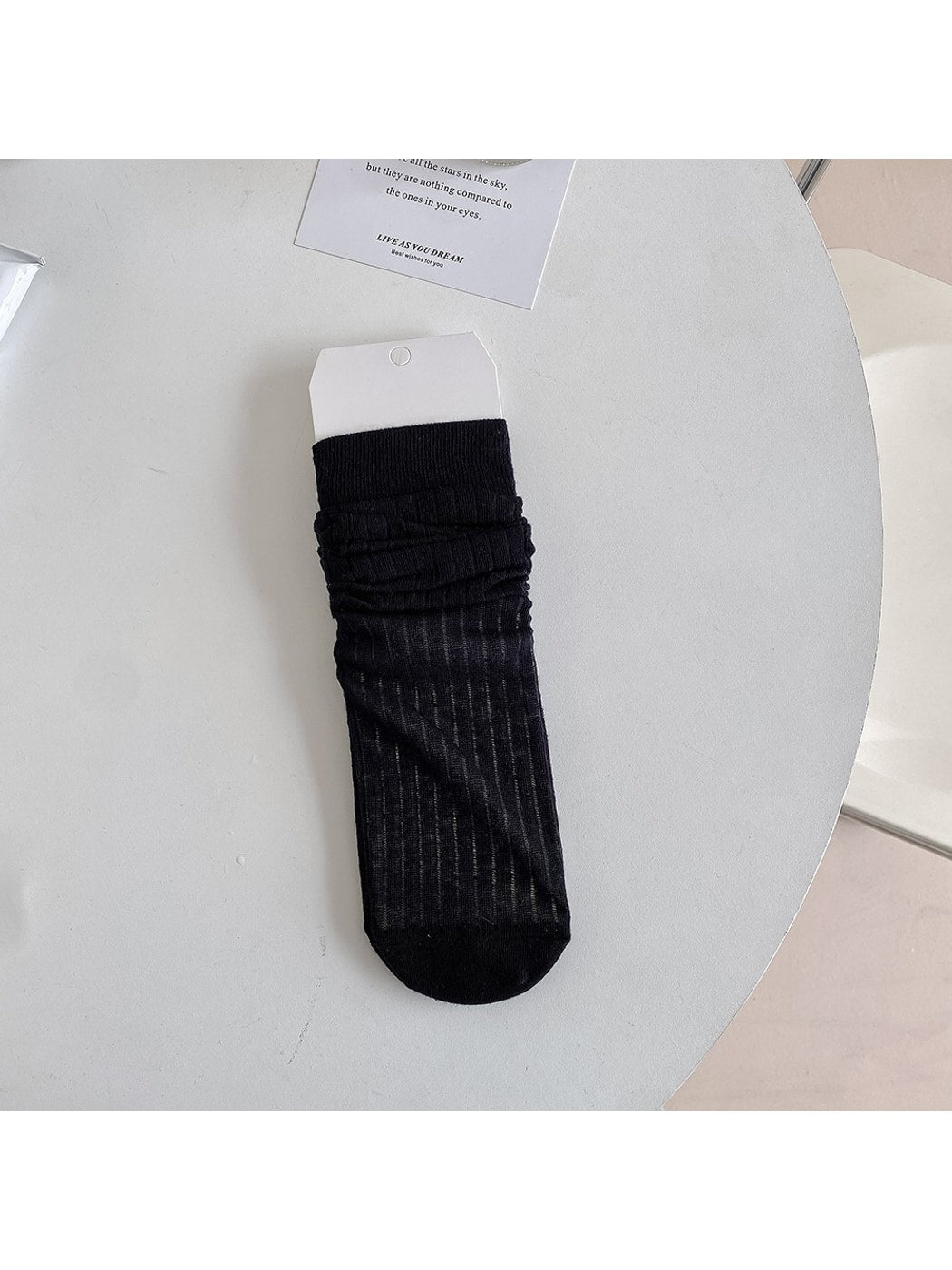 Rufia - Minimal Plain Mesh Socks