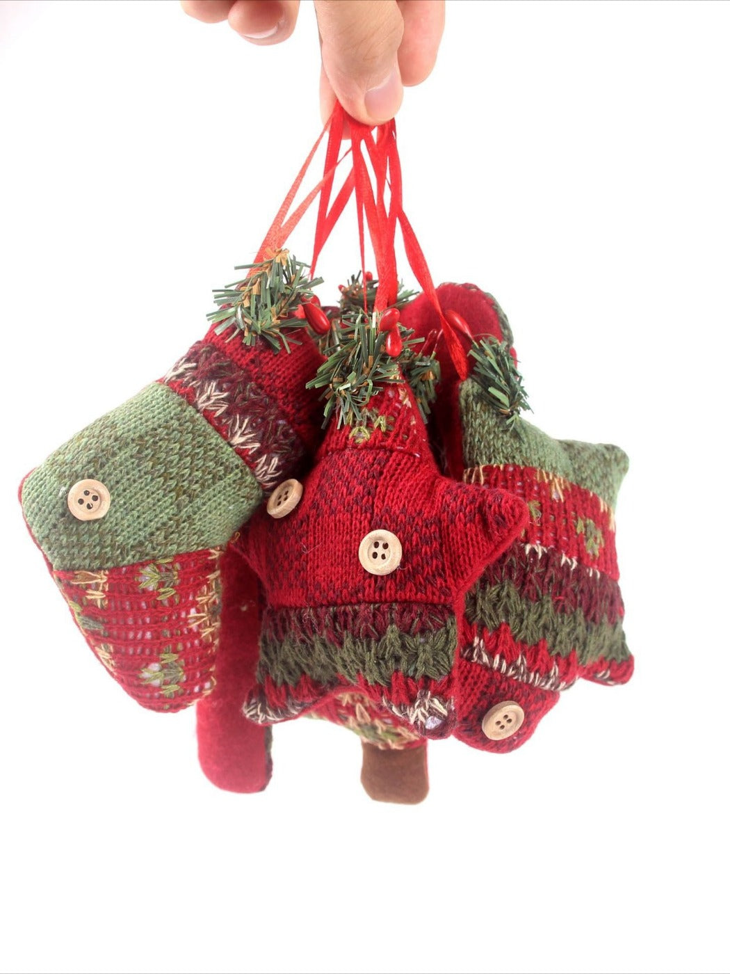 Xris - Christmas Tree Ornament Holiday Decorations – 6 Options