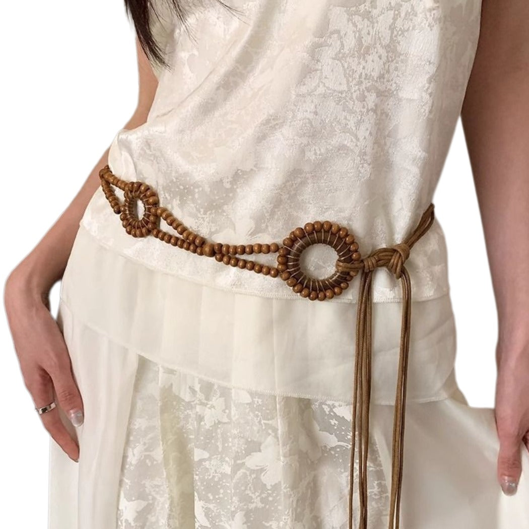 Beco - Boho Beaded Belt Elegant & Adjustable Funkyrel ATZBRANDING LIMITED Beco - Boho Beaded Belt Elegant & Adjustable Funkyrel ATZBRANDING LIMITED