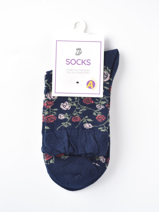 Rufia – Capsule Vintage Rose Crew Socks