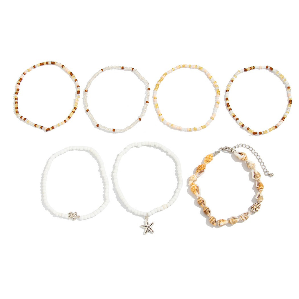 Bauai - Starfish Anklet - Boho Beach Charm