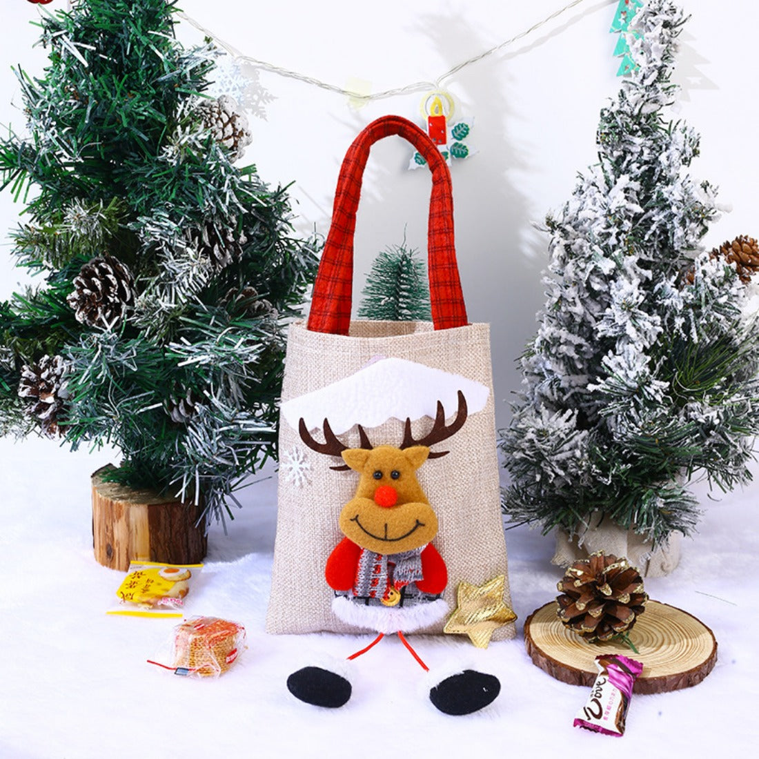 Cosbai - Christmas Character Handbag with Festive Style