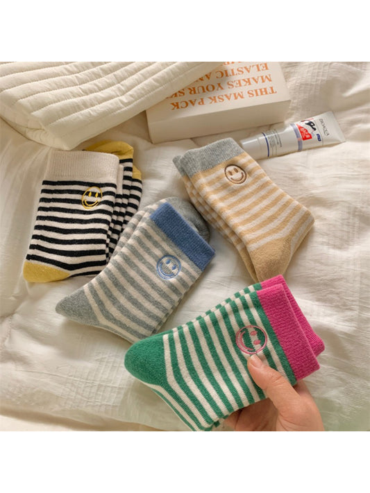 Rufia - Color Pop Smiley Socks