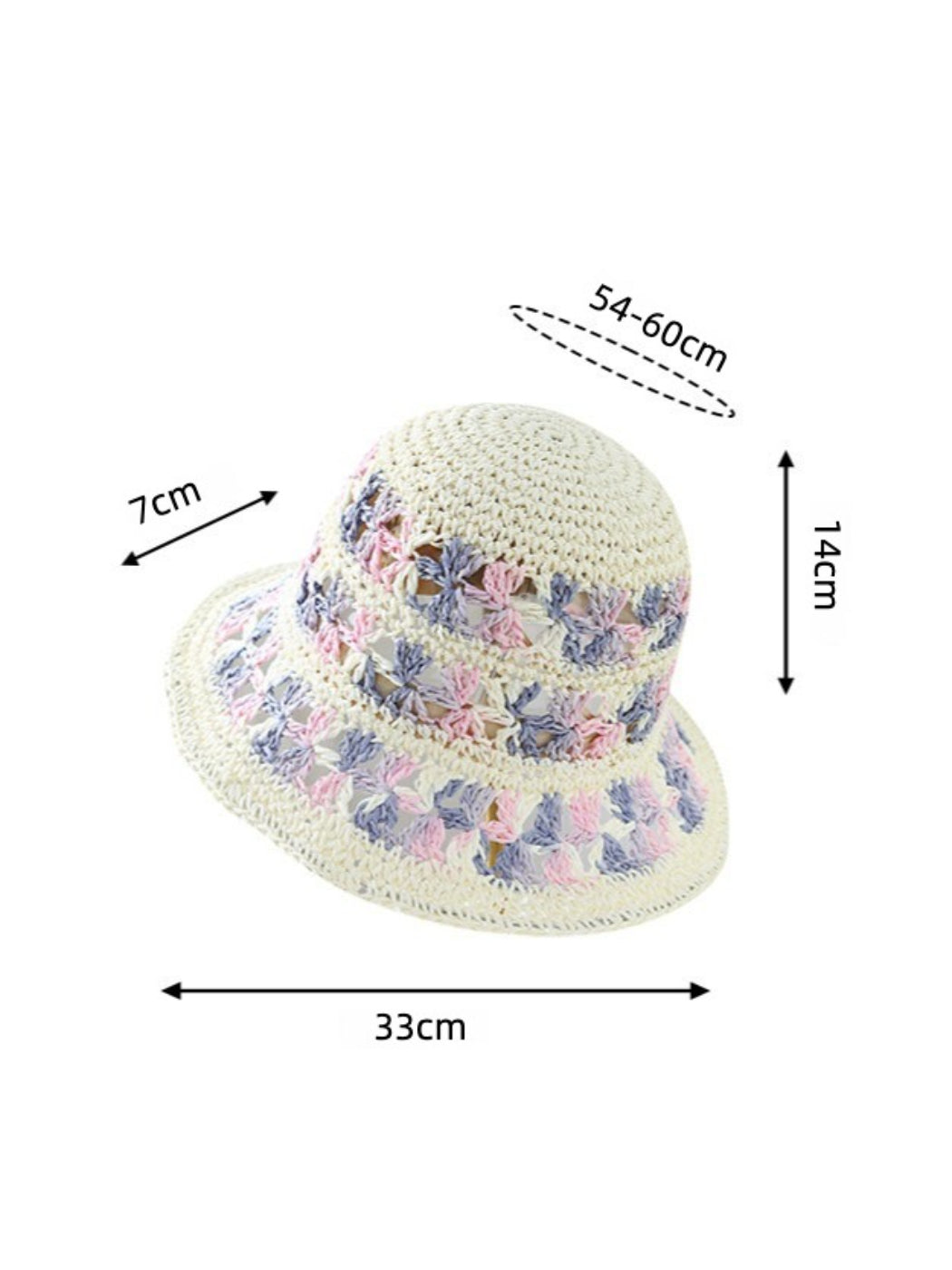 Haila - Women's Foldable Floral Bucket Hat for Summer