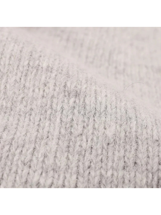 Haila - Reversible Contrast-Edge Knit Beanie