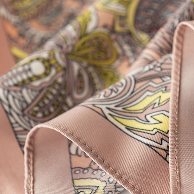 Scarvii - Botanical Floral Square Scarf