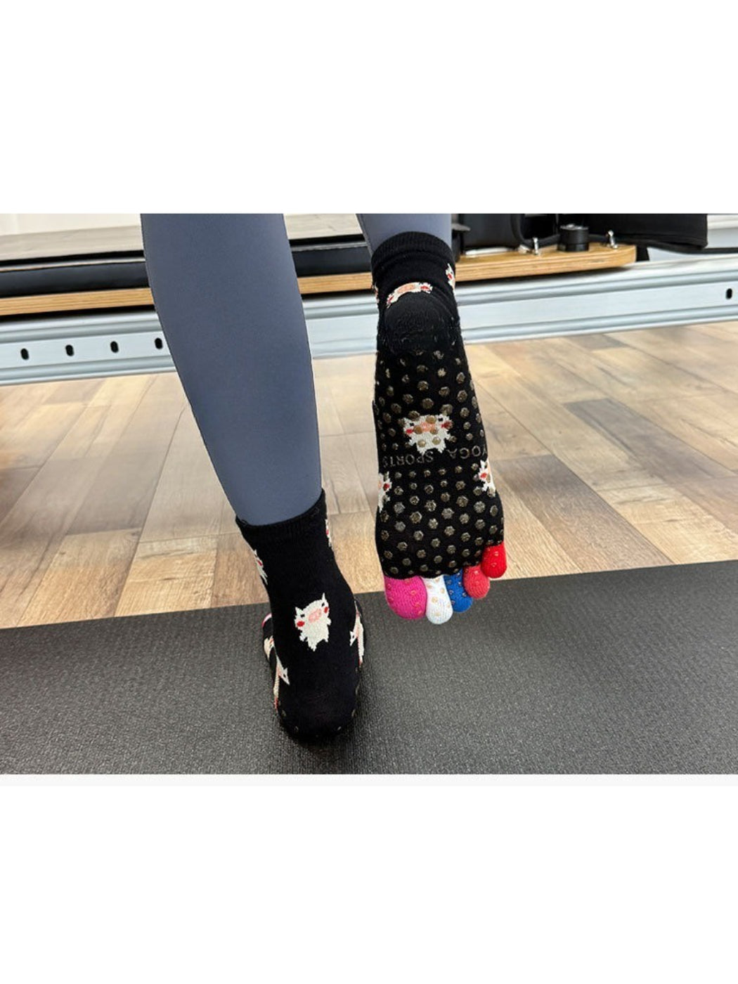 Rufia - Cute Grip Five-Toe Training Socks