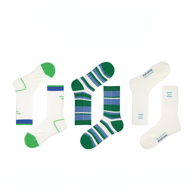 Rufia - 3 Pairs Stripe Socks