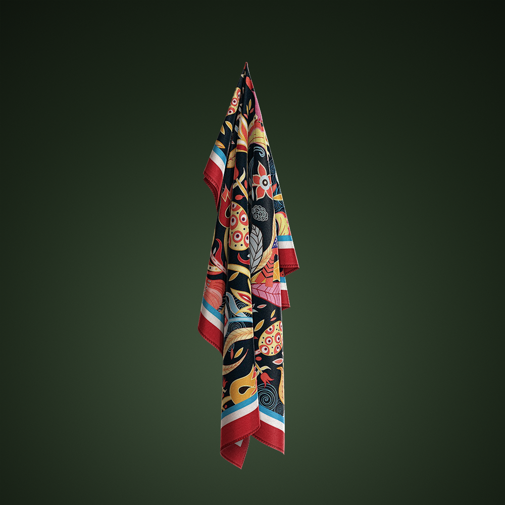 Scarvii - Floral Soft Feel Scarf image 3