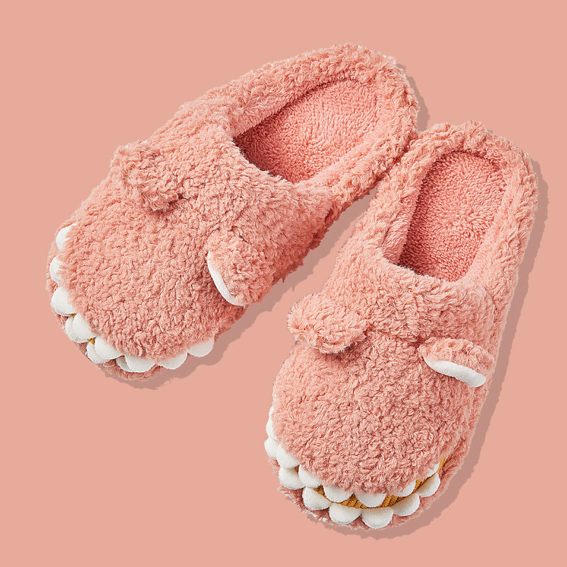 SLIPOO - Dinosaur Kids Slipper - Coffee, 18/19 - product image