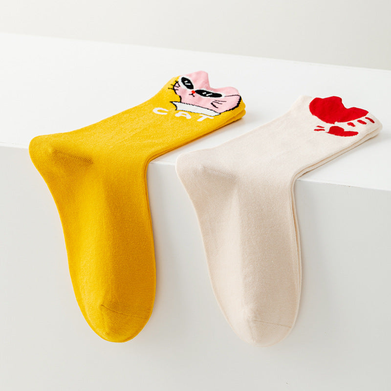 Rumia - 5pairs Cute Socks - product image