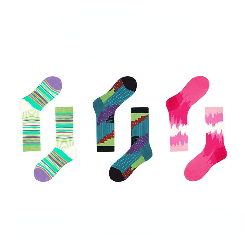 Rufia - 3 Pairs Stripe Socks