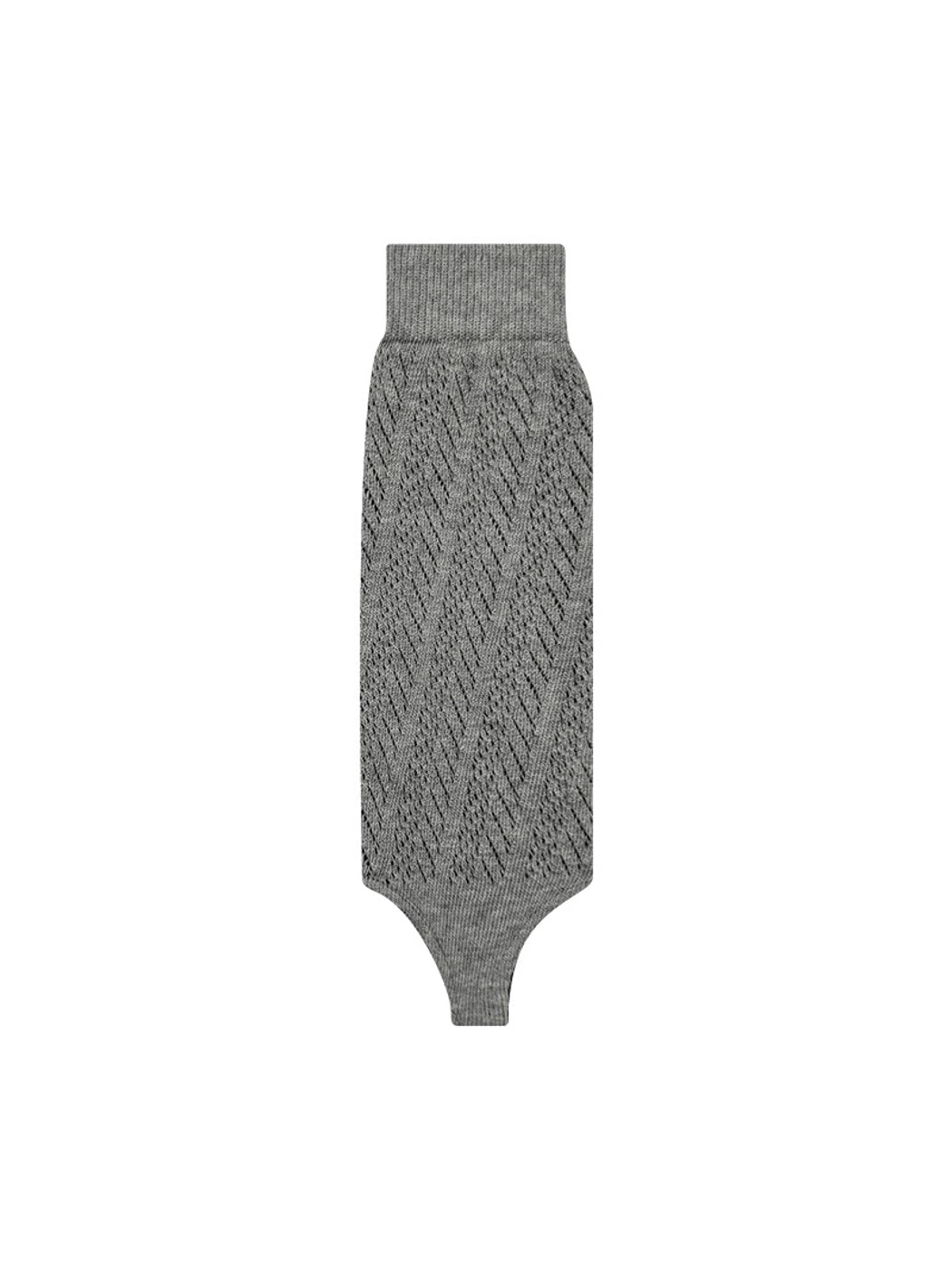 Cozyra - Solid Openwork Stirrup Leg Warmers