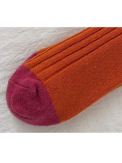 Rufia - Bold Colorblock Crew Socks