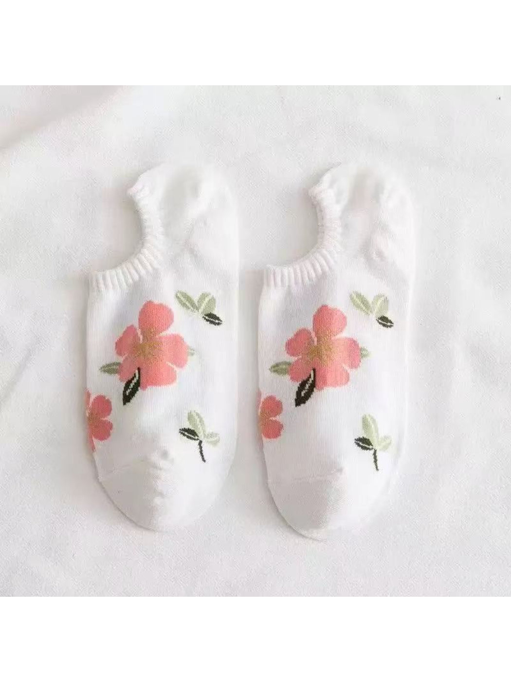 Rufia - Soft Floral Pattern Low Cut Invisible Socks product image 5