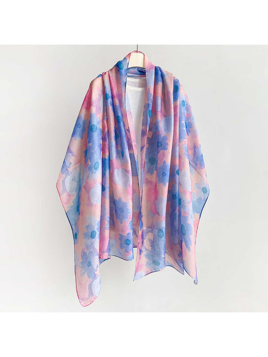 Scarvii - Modern Geometric Printed Summer Wrap Scarf