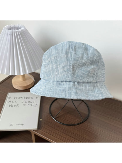 Haila - Simple Pattern Wide Brim Bucket Hat