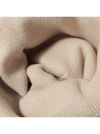 Haila - Letter Patch Cuffed Beanie