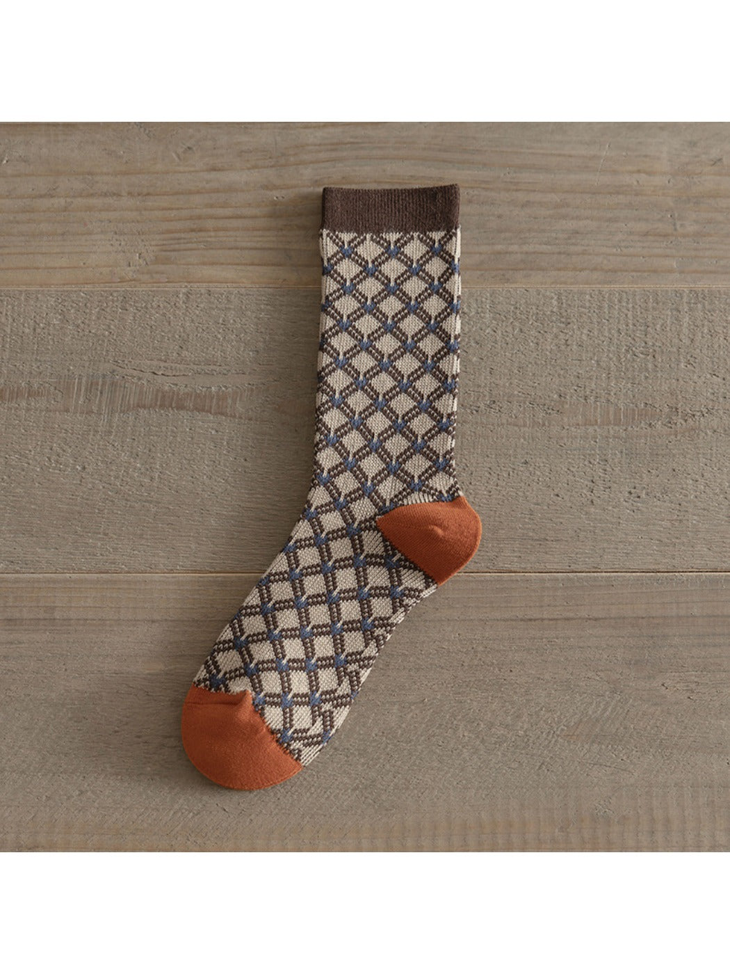 Rufia - Classic Plaid Winter Socks with Schoolgirl Style