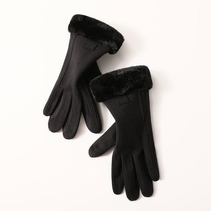 Gloving gloves with fleece lining main product view