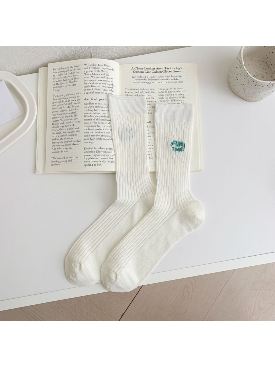 Rufia - Fun Time Ribbed Crew Socks product image 9