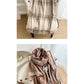 Scarvii - Cozy Plaid Tassel Scarf for Women