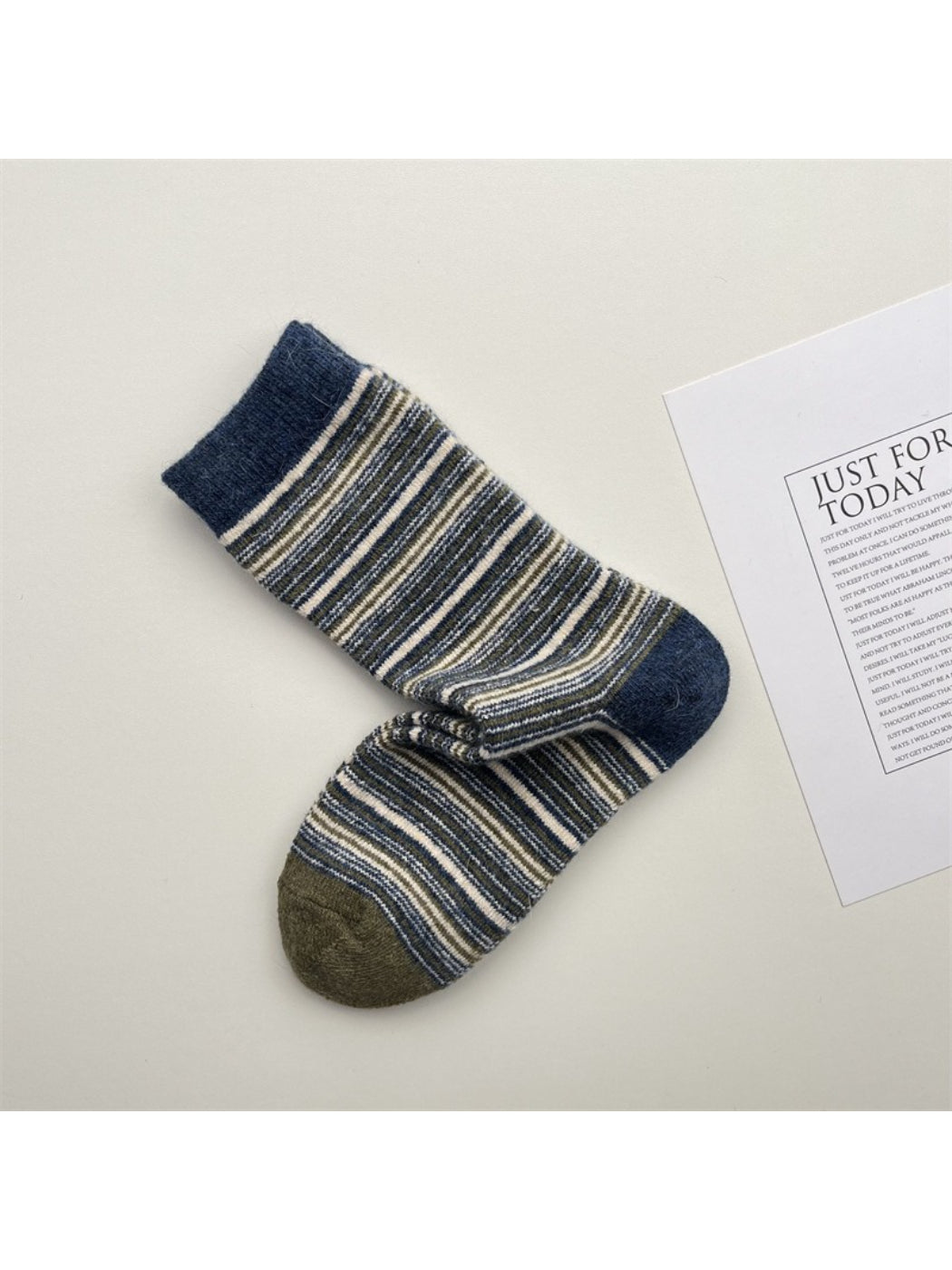 Rufia - Multi-Stripe Knit Crew Socks product image 7