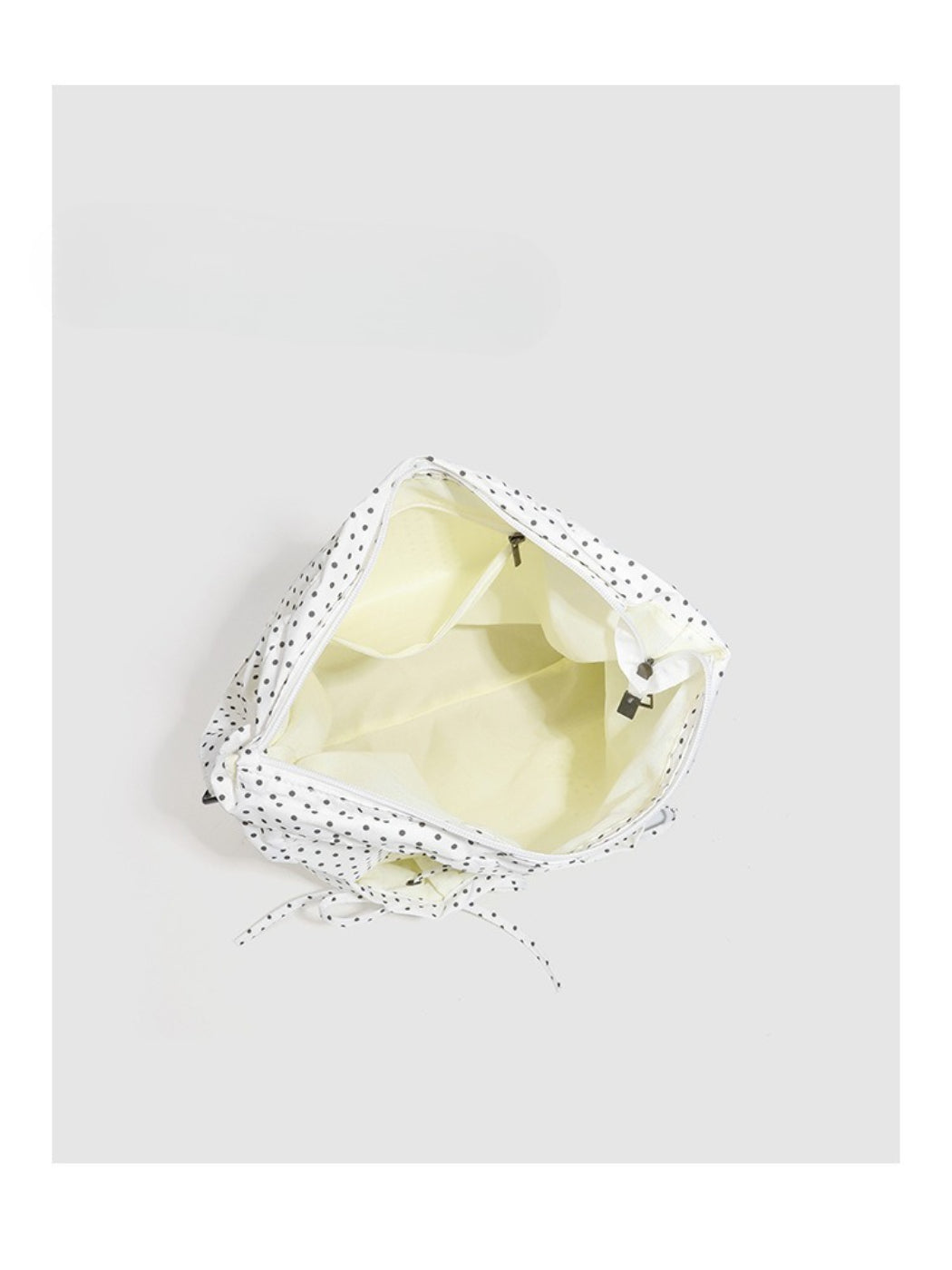 Cosbai - Polka Dot Ruffle Shoulder Bag