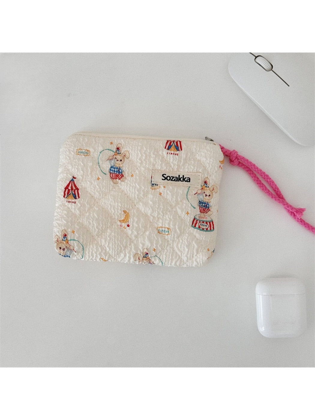 Cosbai - Soft Coin Purse & Pouch with Animals Pattern
