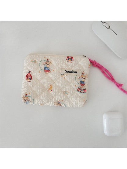 Cosbai - Soft Coin Purse & Pouch with Animals Pattern