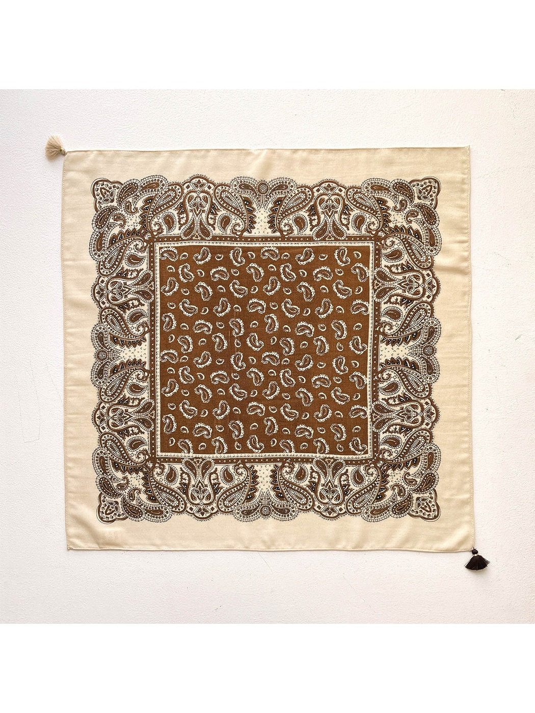 Scarvii - Boho Paisley Square Scarf