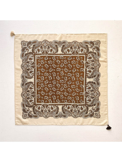 Scarvii - Boho Paisley Square Scarf