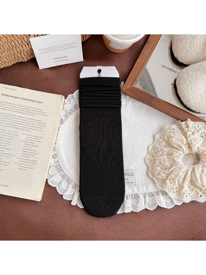 Rufia - Cozy Ribbed Crew Socks
