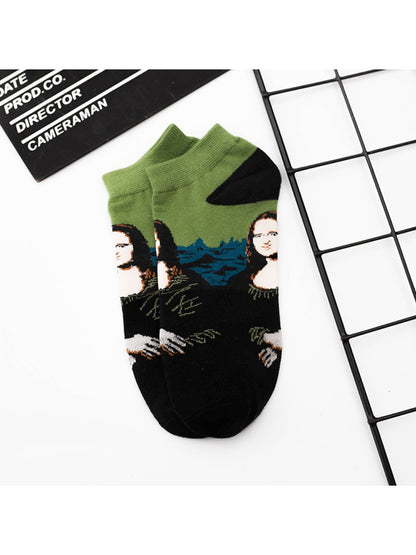 Rufia - Art-Inspired Graphic Ankle Socks product image 4
