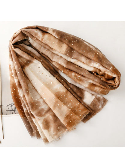 Scarvii - Abstract Wash Texture Soft Scarf