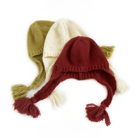 Haila - Women's Knitted Beanie with Ear Protection