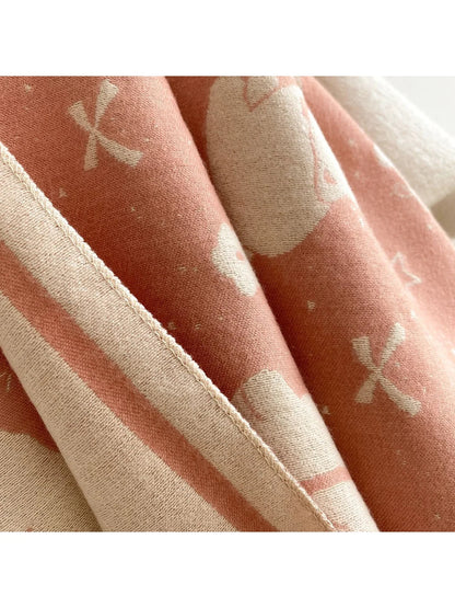 Scarvii - Cat, Star & Cherry Print Scarf