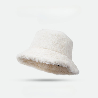 Haila - Winter Warm Plush Bucket Hat