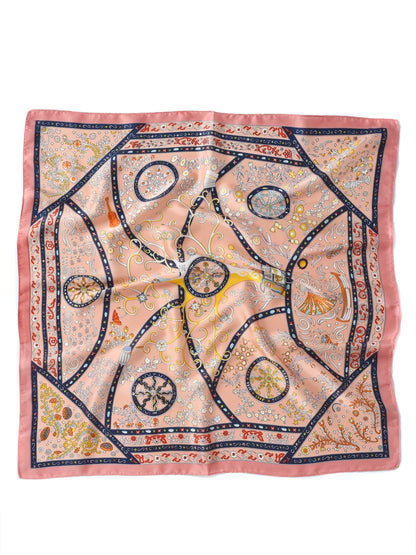 Scarvii - Vintage Pattern Square Scarf