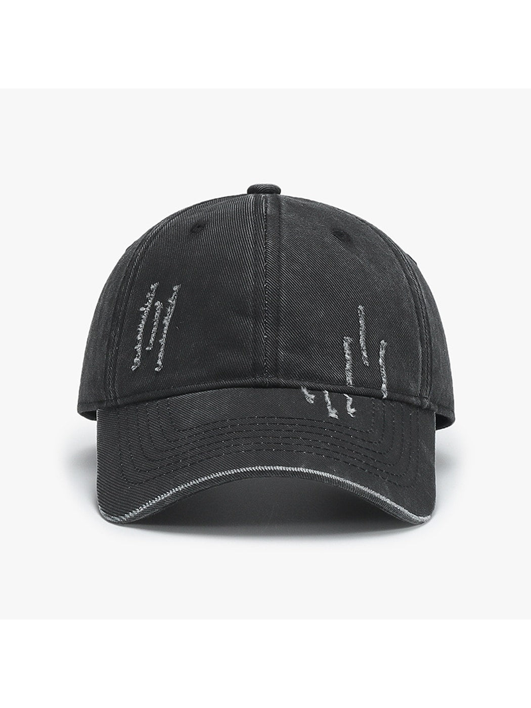 Haila - Soft Top Curved Brim Adjustable Baseball Cap