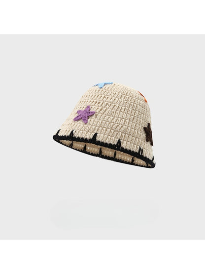 Haila - Playful Star Stitch Bucket Hat