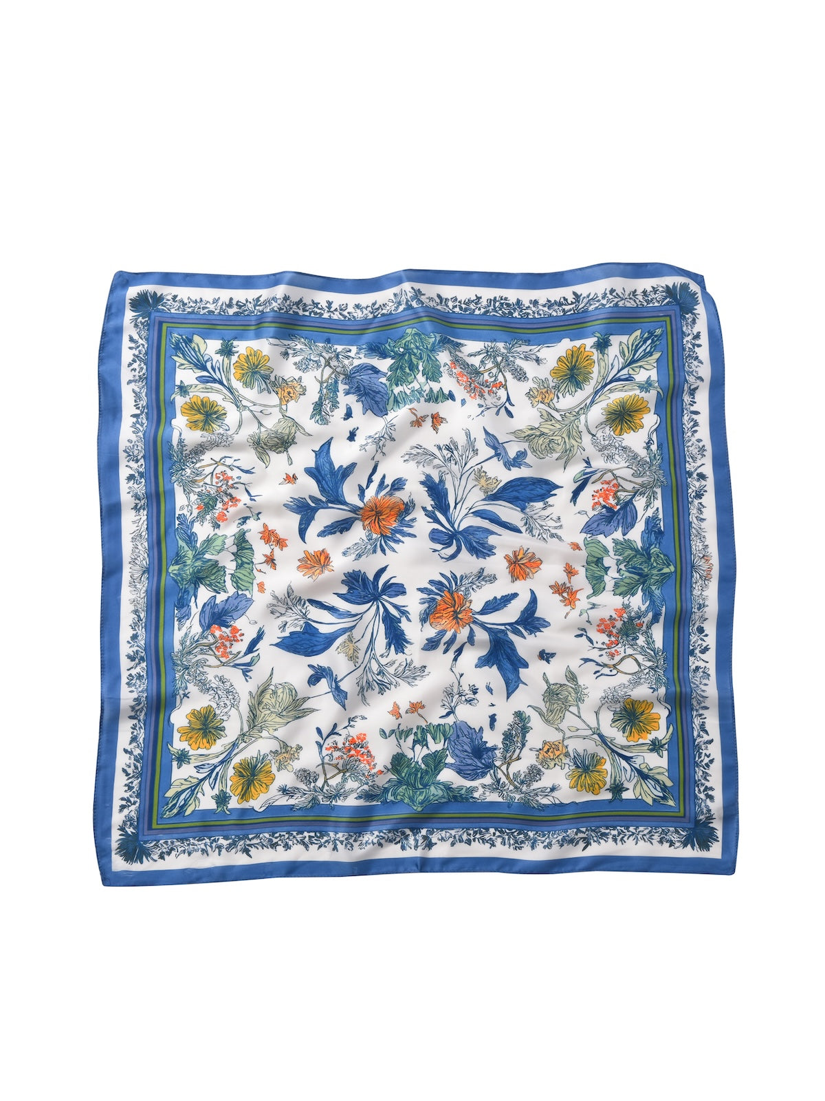 Scarvii - Vintage Botanical Border Square Scarf