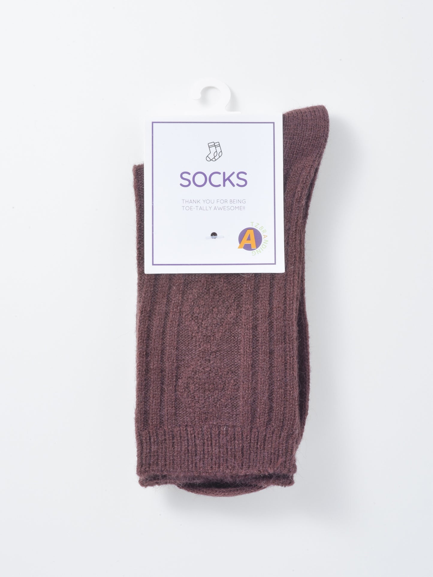 Rufia - Solid Color Mid-Calf Socks