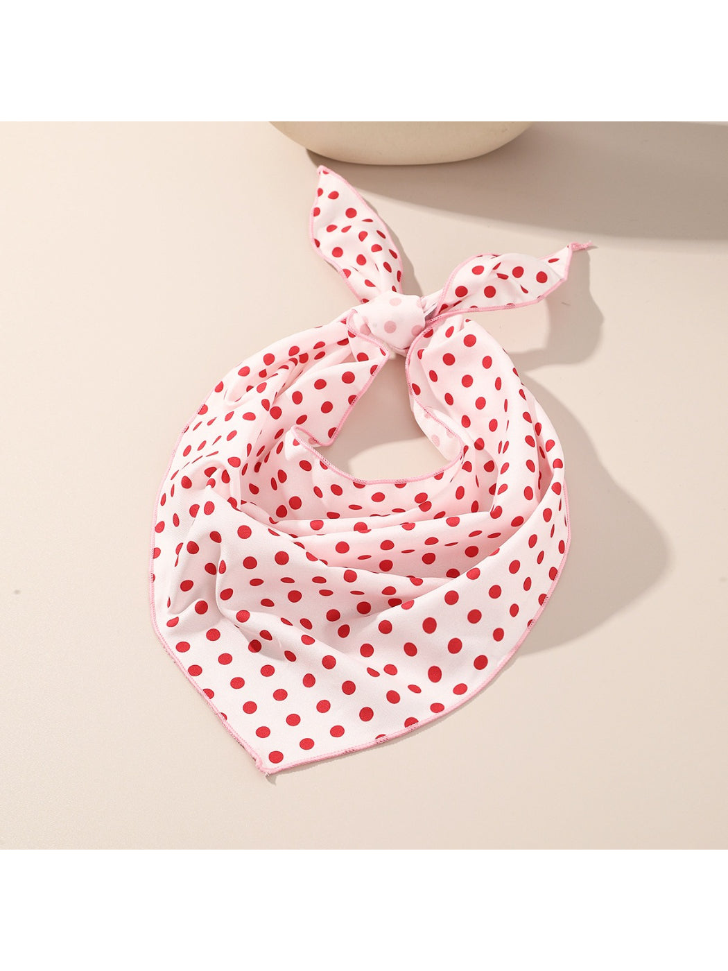Scarvii Polka Dot Triangle Scarf