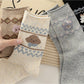 Rufia - Cute Animal Pattern Mid-Calf Socks