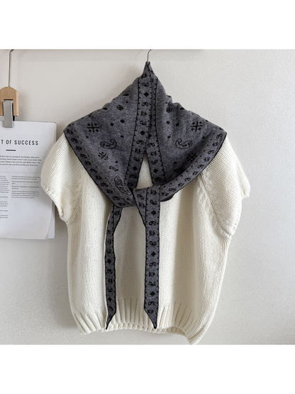 Scarvii - Color Block Star Triangle Scarf