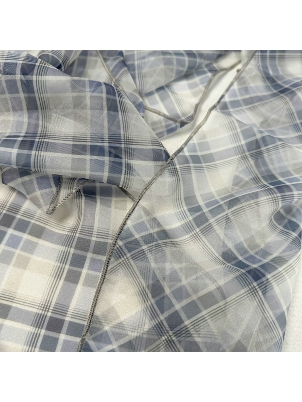 Scarvii - Simple Checked Decorative Scarf